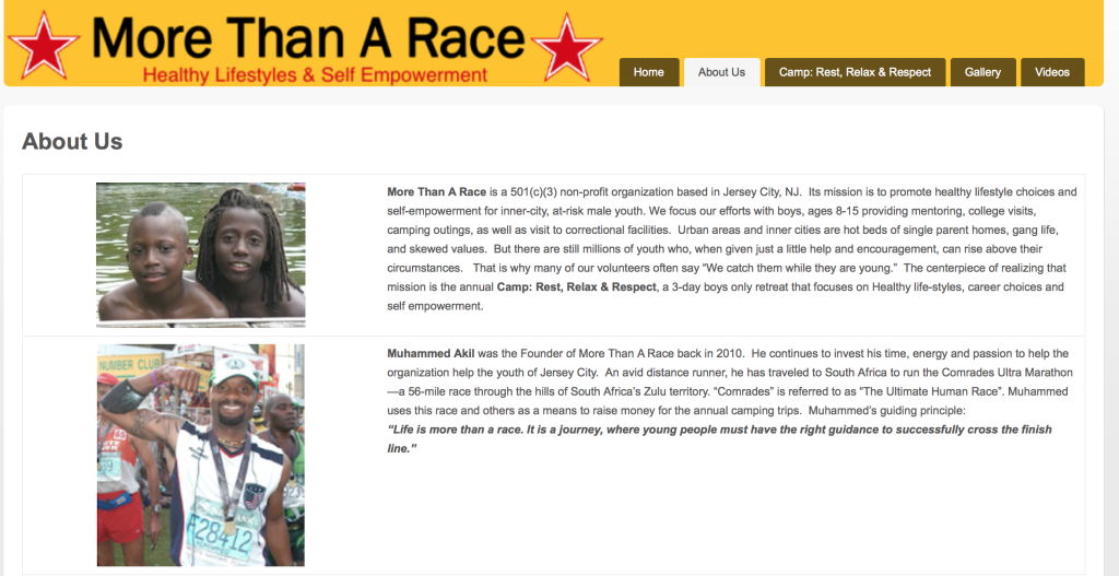 Muhammed Akil - Founder, More Than A Race