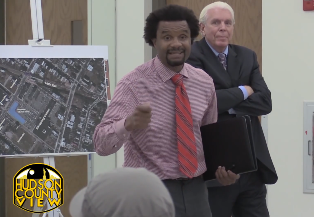 Muhammed Akil lobbying for the proposed MLK City Hall Annex