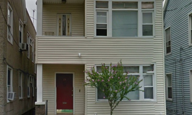 Photo of the Strother residence in Jersey City, courtesy of Google Maps.