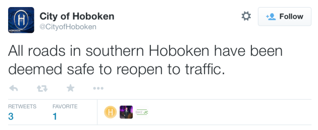 Hoboken bomb tweet