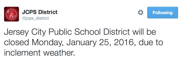 Jersey City schools closed