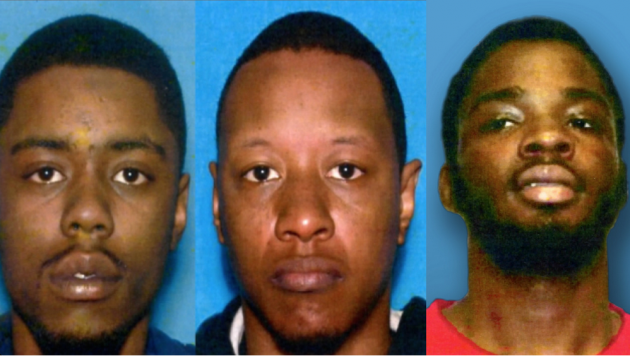 Michael A. McLeod, David Powell, Jr. and Demetrius Hayward pleaded guilty to human trafficking charges. Photos courtesy of the New Jersey Attorney General's Office.