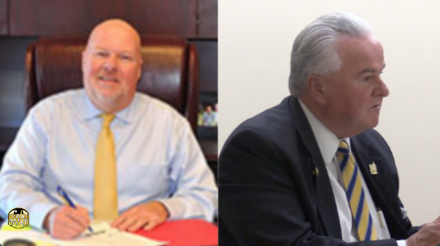 Jersey City DPW Director Mark Redfield (left) is retiring and will be replaced by OEM & Homeland Security Director Sgt. W. Greg Kierce will step in as the acting director. 