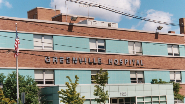 A 2007 photo of the Greenville Hospital in Jersey City, which closed in 2008. 