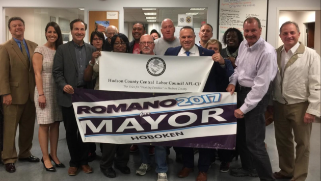 Photo courtesy of the Romano for mayor campaign. 