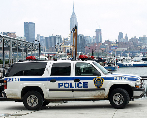 An image of a Port Authority police vehicle from Flickr.com.