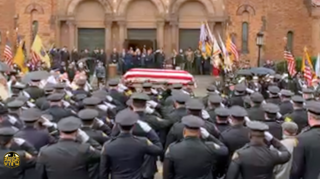 Thousands pay their respects at funeral for fallen Jersey City Police