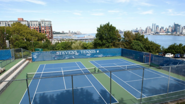 Stevens Institute opens up tennis court accessibility to thoroughly vaccinated Hoboken residents