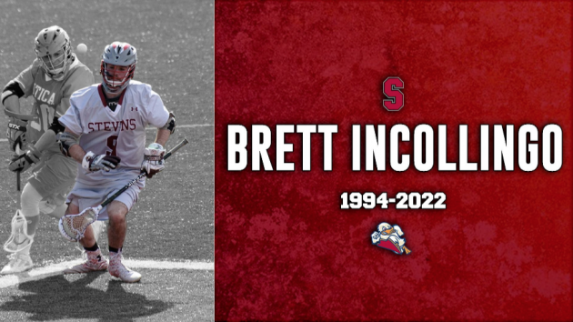 Stevens athletics mourns the loss of record-setting lacrosse player Brett Incollingo