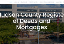 Hudson County Register of Deeds and Mortgages launches new website