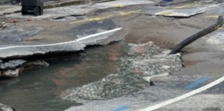 Hoboken under boil water advisory after sinkhole causes 12-inch main break