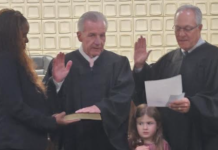 City of Bayonne swears in Christopher Patella as their latest municipal court judge