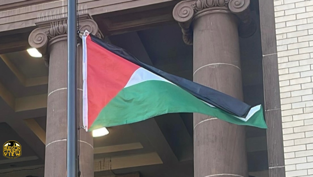 Jabbour & Fisher critical of Hoboken Palestinian flag raised on First Intifada anniversary