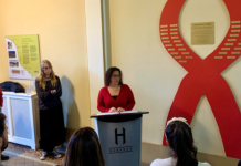 Hoboken rededicates AIDS Memorial Ribbon at City Hall on World AIDS Day