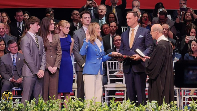 Mikie Sherrill sworn in as New Jersey’s 57th governor at NJPAC in Newark