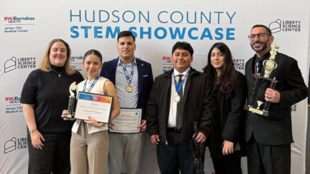 North Bergen High School students earn top honors at Hudson County STEM event