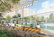 Hoboken launches survey for 800 Monroe Resiliency Park tennis courts & dog runs