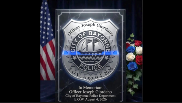 Bayonne mourns death of Police Officer Joseph Giordano, ‘who left us unexpectedly’